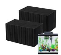 Cube de purificateur d'eau pour aquarium, cube de purificateur d'eau de dépression | Adsorption forte Actiusable Activated Carbon,Moyens de filtre 'aquarium, nettoyant de clarificateur d'eau pe