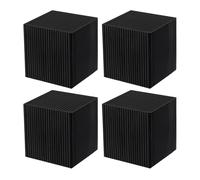 Cube de Purification de Filtre d'aquarium - Charbon Actif réutilisable, médias d'adsorption puissants, purificateur d'eau | Nettoyant de Bassin d'aquarium pour cuve d'eau Douce Entretien du