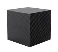 Cube de purification de l'eau au charbon actif, filtre d'aquarium réutilisable avec charbon actif, jetons de nettoyage pour réservoir d'eau, pour aquarium, granulés de charbon actif