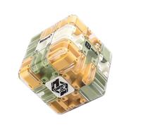 Cube De Puzzle Labyrinthe - Test De Compétences De Dextérité, Unités Logiques De Recherche De Chemin Sphérique, Outil De Piste Rotative Piloté | pour Une Fête Sociale De Réunion De Famille