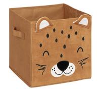 Cube de rangement 29x29 cm Léopard