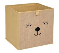 Cube de rangement 29x29 cm Ourson