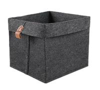Cube de rangement en feutre | Paniers de rangement souples de 12 L pour jouets | Conteneur souple pliable pour jouets d'