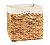 Calicosy - Cube de Rangement en Jacinthe d'eau - 32x32x32/33cm