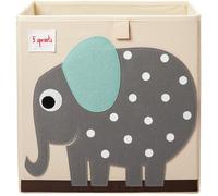 Cube de rangement en tissu Eléphant