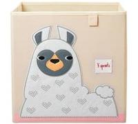 Cube de rangement jouets Lama 3 Sprouts Multicolore G
