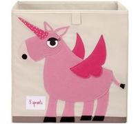 Cube de rangement jouets Licorne Multicolore G