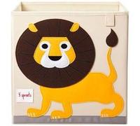 Cube de rangement lion