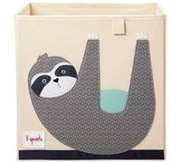3 Sprouts Cube de rangement en tissu Paresseux