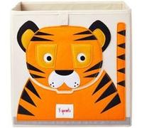 Cube de rangement jouets Tigre 3 Sprouts Multicolore G