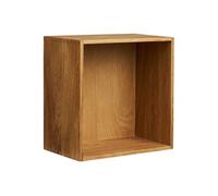 AltoBuy Cube de Rangement Mural ou à Poser en chêne Massif - Vally