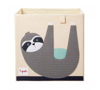 3 Sprouts Cube de rangement en tissu Paresseux