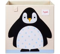 Cube de rangement pingouin noir TU