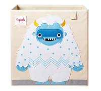 3 Sprouts – Boîte de rangement enfant – Cube tissu pour jouets et accessoires – YétiYéti