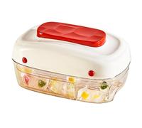 Cube De Refroidissement Empilable - Plateau De Bloc De Glace Avec Couvercle Et Bac | 32 Moule De Presse De Plateau De Glace De Congélateur Grille | Gadget De Cuisine Durable Pour Cocktails Whisky Bois