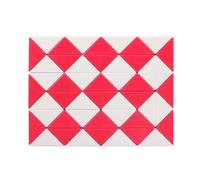 Cube De Règle De Serpent Magique 48 Segments, Puzzle Anti-Stress Rapide, Jouet Professionnel Pliable Et Torsadé Pour Enfants
