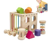 Cube De Tri De Formes - Jouets Pour Tout-petits - Trieur De Formes - Jouet À Faire Tomber Et - Cadeaux De Premier Anniversaire Pour Garçon Et Fille - Motricité Fine Des Tout-petits - Activités