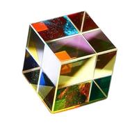 Cube de verre optique en verre de cristal en différentes tailles 30 mm 40 mm 50 mm conçu pour les laboratoires de physique et les arts visuels Spectre cristal pour photographie
