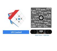 Cube De Vitesse Magique Magnétique Gan 11 M Pro 3x3x3,Jouet Professionnel Doux Uv,Puzzle Gan 11 - Type 11 Uv With Set 1