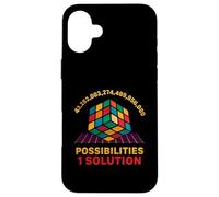 Cube de Vitesse One Solution Coque pour iPhone 16 Plus