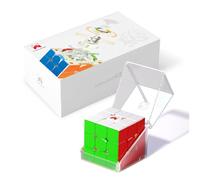Cube de Vitesse, QY X-Man Tornado V3 M 3x3x3 UV Version Cube de Vitesse sans Autocollant, Rotation Douce, Puzzle Cube Professionnel pour Les Amateurs de Cubes