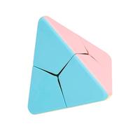 Cube de Vitesse sans Autocollant Pyramide,Cube Pyramide Jouet de Puzzle