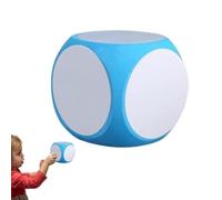 Cube d'écriture vide pour | Creative Classroom -Outil pédagogique, jouet d'activité pour le travail d'équipe, le jeu de rôle, les jeux d'intérieur et d'extérieur, dés personnalisables pour les