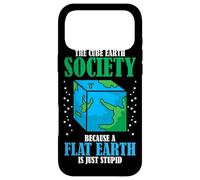 Cube Earth Society Plate Earth Planet Just Stupid Space Lover Coque pour iPhone 17 Pro Max