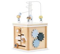 Cube Éducatif en Bois - Mamabrum, Trieur de Formes, Engrenage, Stimule L'imagination & Instruit, Développe L'habileté Manuelle