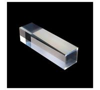 Cube en acrylique transparent, Bloc d'affichage en acrylique, bloc d'affichage carré clair rectangulaire, blocs d'affichage en acrylique solide transparent for la photographie, l'artisanat cosmétique,