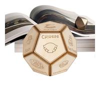 Cube en bois à 12 côtés - décideurs polyédriques, accessoire de jeu de fête , assistant de tableau de table, outil unique, jouet de sélection aléatoire créatif | Pour les données,
