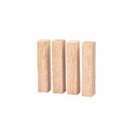 Cube en bois brut, bloc de sculpture balsa, barre carrée massif, bande tilleul for modèle, matériau construction artisanal Blocs De Sculpture En(20x20x100mm 4Pcs)