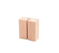 Cube en bois brut, bloc de sculpture balsa, barre carrée massif, bande tilleul for modèle, matériau construction artisanal Blocs De Sculpture En(40x40x100mm 2Pcs)