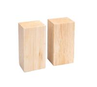 Cube en bois brut, bloc de sculpture balsa, barre carrée massif, bande tilleul for modèle, matériau construction artisanal Blocs De Sculpture En(40x60x100mm 2Pcs)