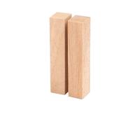 Cube en bois brut, bloc de sculpture balsa, barre carrée massif, bande tilleul for modèle, matériau construction artisanal Blocs De Sculpture En(30x30x150mm 2Pcs)