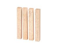 Cube en bois brut, bloc de sculpture balsa, barre carrée massif, bande tilleul for modèle, matériau construction artisanal Blocs De Sculpture En(20x20x150mm 4Pcs)