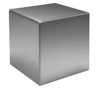 Cube en métal tungstène pour collections d'éléments, projets de bricolage et cadeaux scientifiques, 5 x 5 x 5 mm, 1 pièce