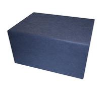 Cube en mousse, dimensions: 550 x 400 x 300 mm, bleu