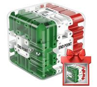 Cube énigmistique,Jouet avec boule addictif | Puzzle Cube Labyrinthe - Idées Cadeaux pour Noël Anniversaire Adultes Garçons Développement Logique et Orientation Spatiale