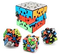 Cube Étoile Magique en Deux en Un, Cube Puzzle 3D (Couleurs Brillantes)