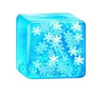Cube Fidget Toys - Glow Soft Square Toy for Stress Relief | Squishy Squeeze Cube, Fun Party Favors, Kids Teens Adult Fidget Ball for Office Home Classroom Study Relaxation Waiting Rooms