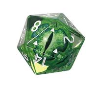 Cube globe oculaire - Jeu de rôle, RPG Dice Set | Dragon Eye Dice Cube Polyédrale Créateur à la Main Ensemble de dés RPG polyédriques avec bords tranchants Belles inclusions pour jeu de société