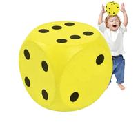 Cube Grand Souple 15 cm Jumbo pour Jouer, Enseignement de Mathématiques en ube en Mousse Outil pour Jeux de société comme Cadeau d'anniversaire, Activités d'Exercice, Aide à l'apprentissage
