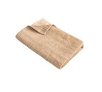 CUBE HOME Serviette de Bain de Luxe 100% Bambou - 70 x 140 cm - Bambou Naturel, très Absorbant, séchage Rapide et hypoallergénique (Beige Latte)
