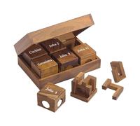 Cube II - 6 Différents - Jeu De Réflexion - Jeu De Casse-Tête - Jeu De Patience