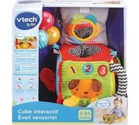 Jouet d'éveil sensoriel VTECH BABY - Cube interactif tout doux en tissu - Mixte - Dès 3 mois