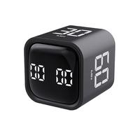 Cube Kitchen Timer - Portable Digital Kitchen Timer, Visual Display, Type-C Charging Timekeeping Tool, CookingTimer for Cooking Tasks, Study Fitness Classroom Time Management Device for Teaching
