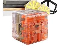 Cube Labyrinth 3D,Jeu Anti-Stress Éducatif,Casse-Tête et Jeu de Réflexion | pour Maison Voyages École Éducation À Domicile Soirées Familiales Activités De Groupe Anniversaires