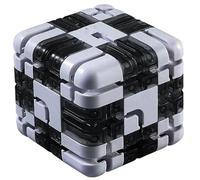 Cube Labyrinthe 3D, Cube Labyrinthe Bille, Grand Labyrinthes 3D, Puzzle, Cubes, Jouet Stimulant pour Le Cerveau, Améliorer La Cognition, Améliorer La Pensée Logique (C)