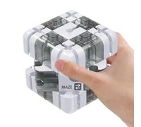 Cube Labyrinthe Jouet Puzzle - Jouets de Dédale 3D pour Entraînement Cérébral | Jeu Sensoriel Cube Labyrinthe - pour Cadeau d'anniversaire Ados Classe Adulte Préscolaire École Garniture de